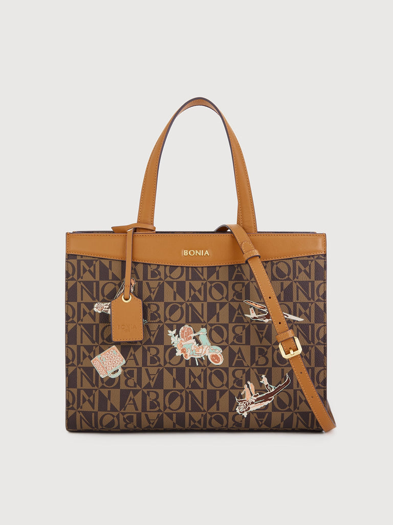 Alida Monogram Tote Bag - BONIA