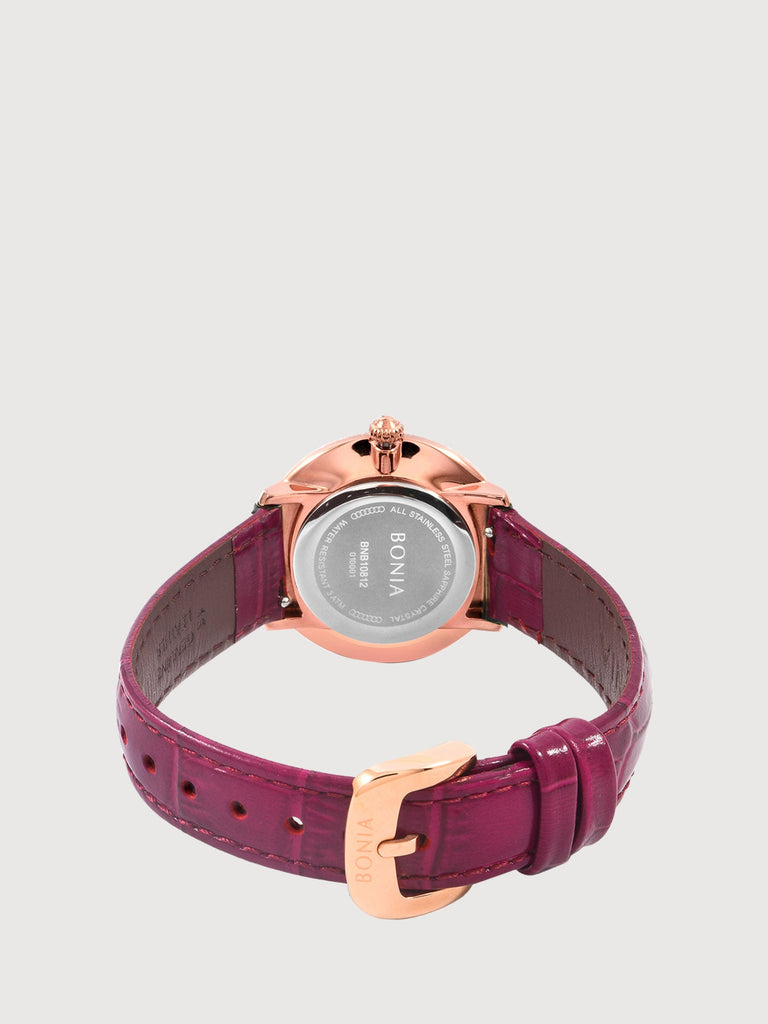 Elania Leather Women's Watch - BONIA