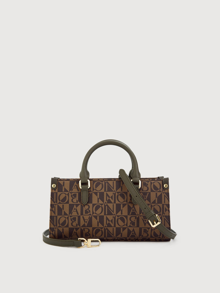 Eterna Monogram Satchel Bag - BONIA