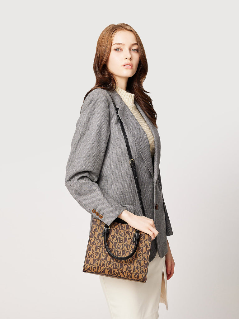 Eterna Small Monogram Satch Bag - BONIA