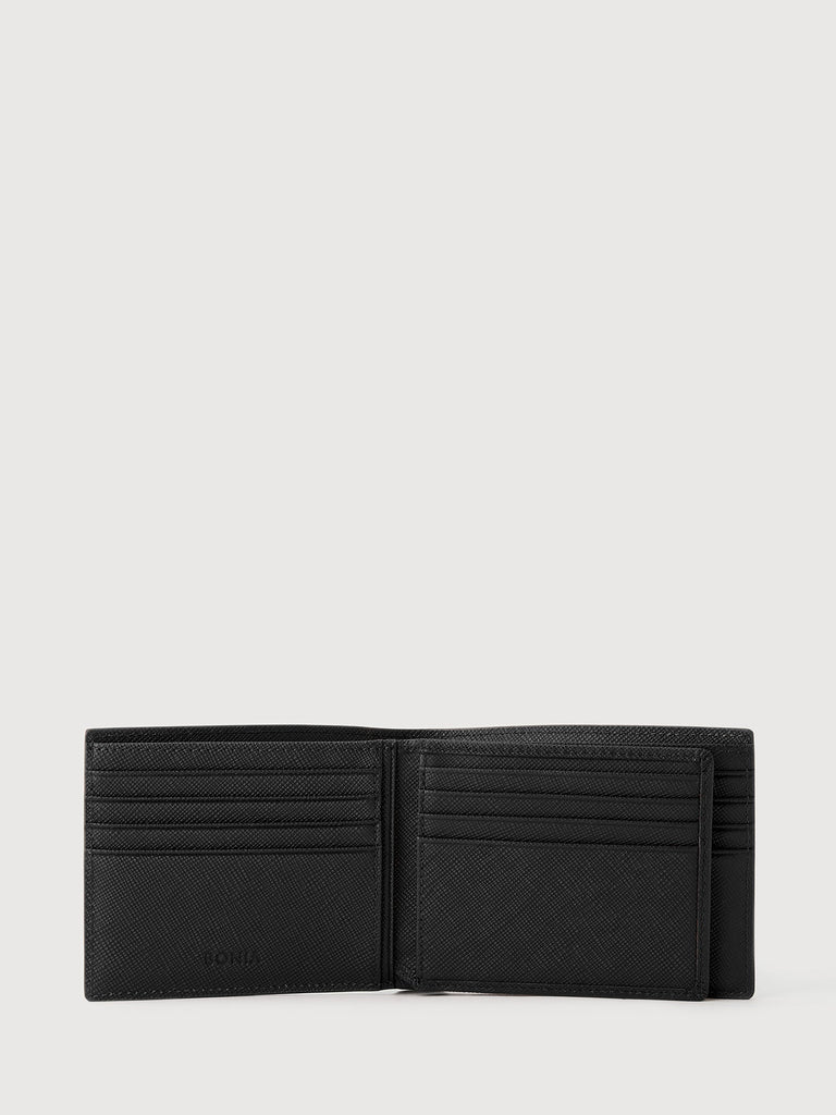 La Luna Monogram Centre Flap Cards Wallet - BONIA