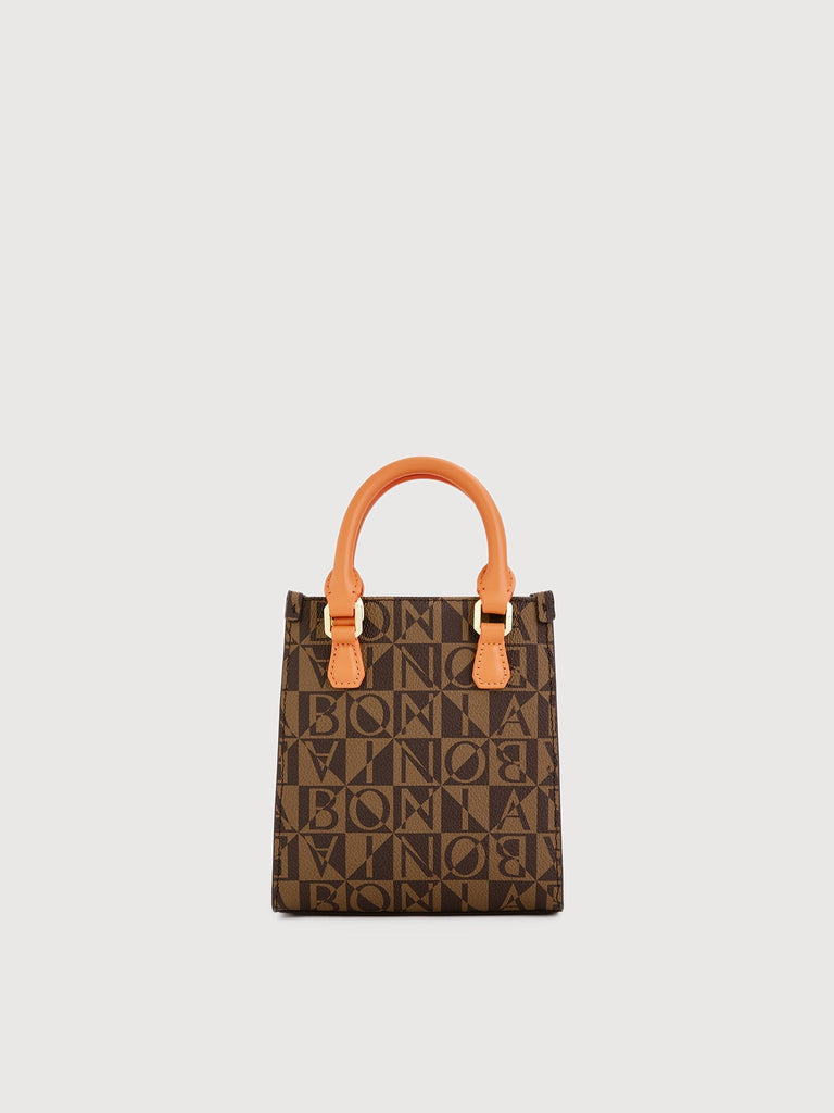 Lita Monogram Mini Satchel Bag - BONIA