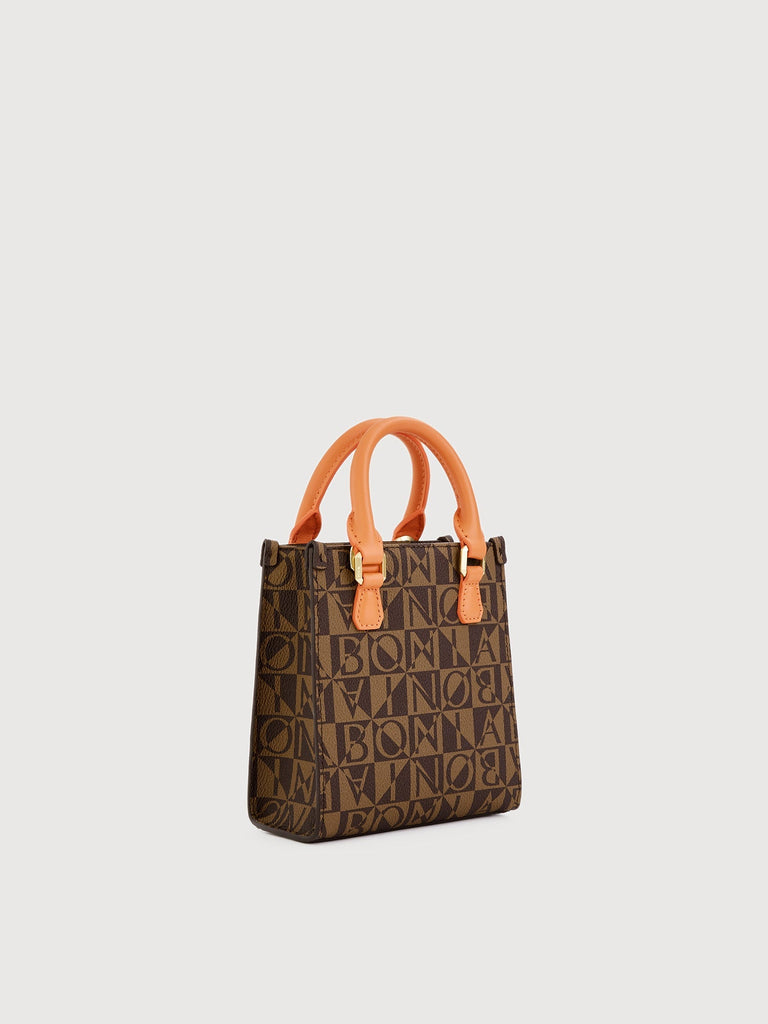 Lita Monogram Mini Satchel Bag - BONIA