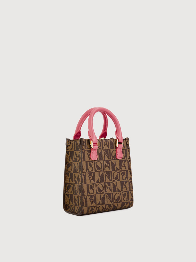 Lita Monogram Mini Satchel Bag - BONIA