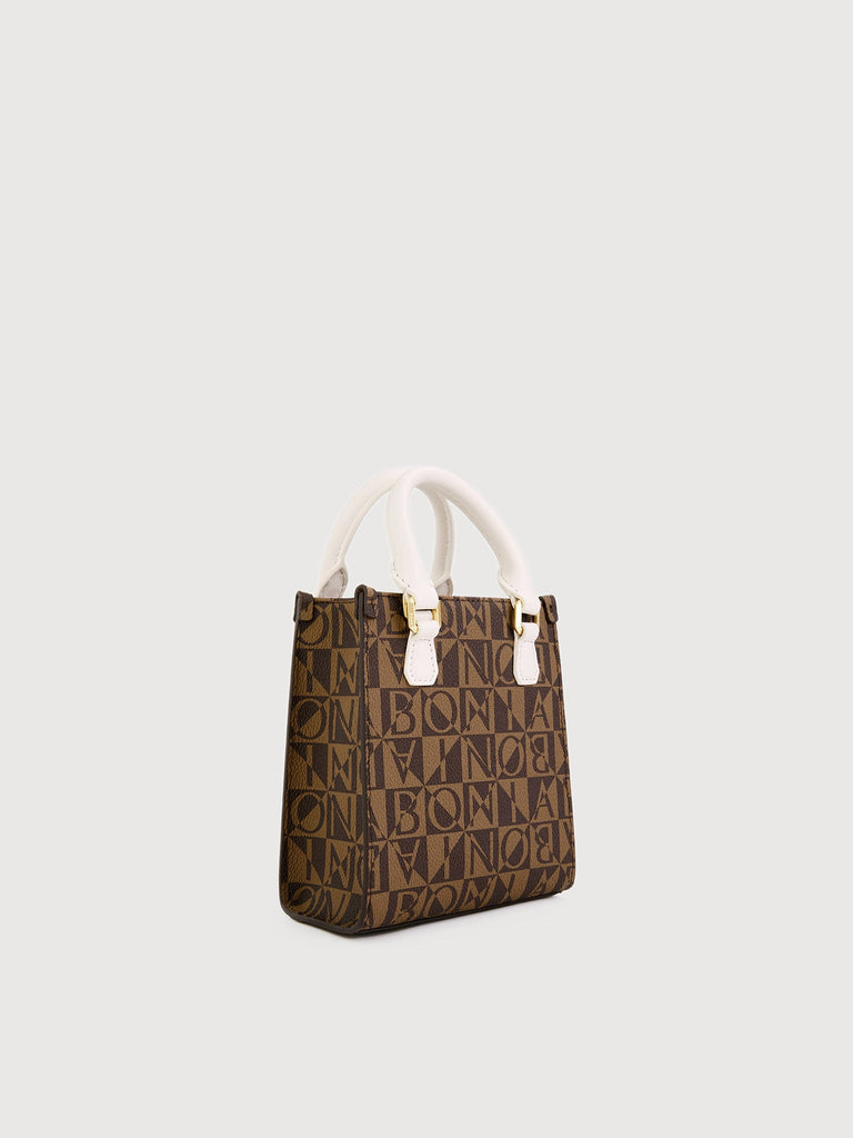 Lita Monogram Mini Satchel Bag - BONIA