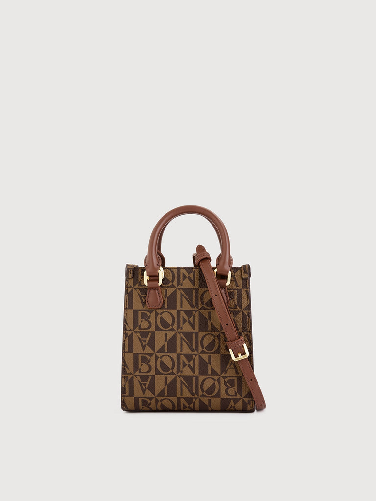 Lita Monogram Mini Satchel Bag - BONIA