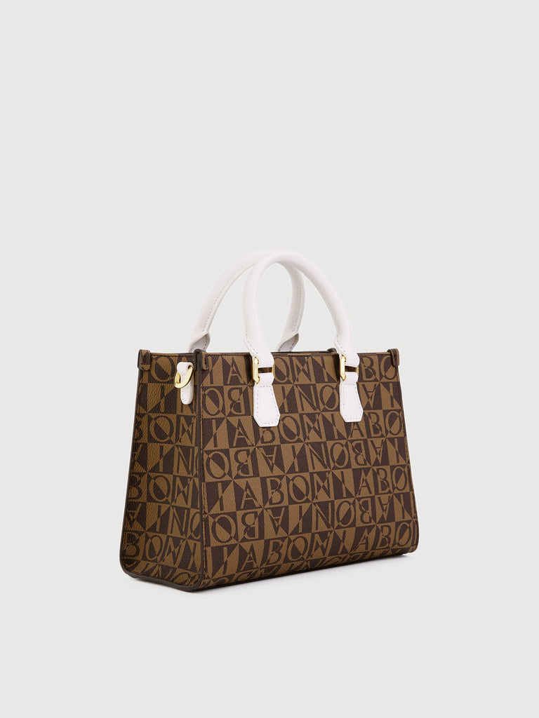 Lita Monogram Small Satchel Bag - BONIA