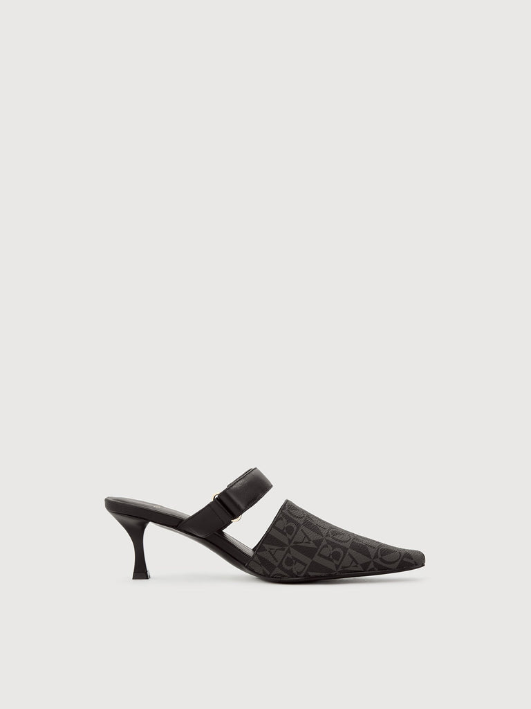 Marcella Monogram Mules - BONIA