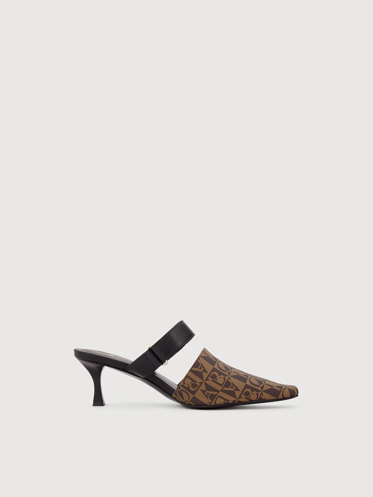 Marcella Monogram Mules - BONIA