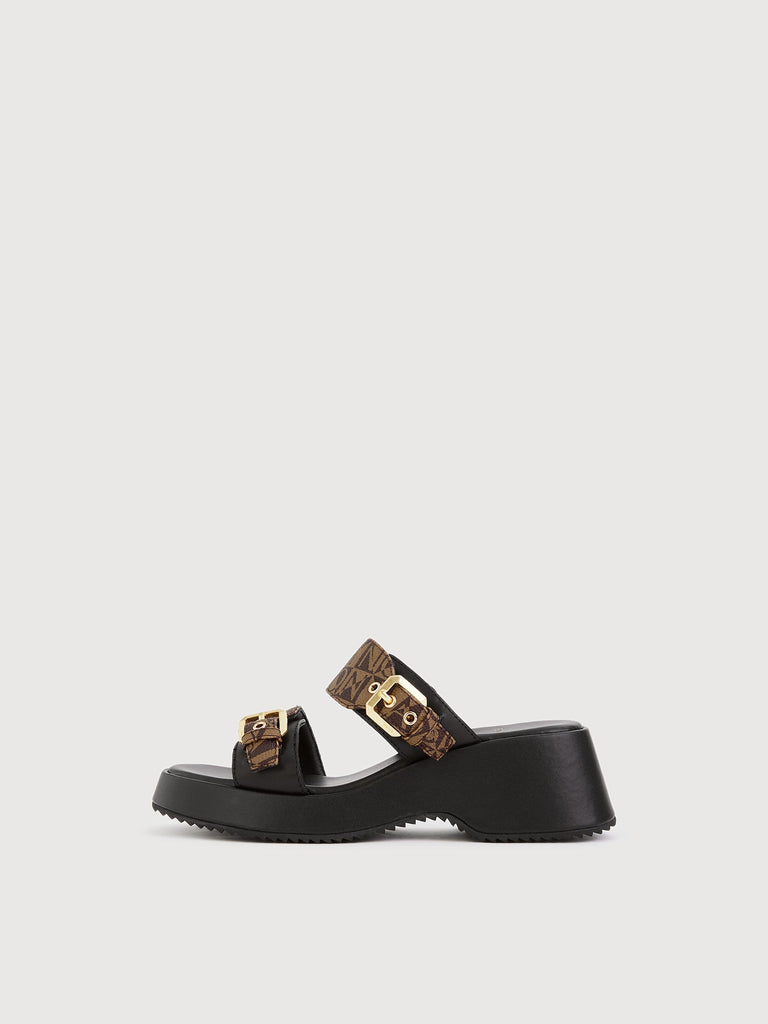 Marcella Monogram Wedges - BONIA