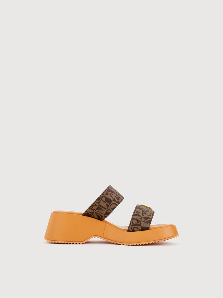 Marcella Monogram Wedges - BONIA