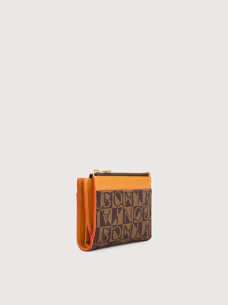 Monogram Bifold Short Wallet - BONIA