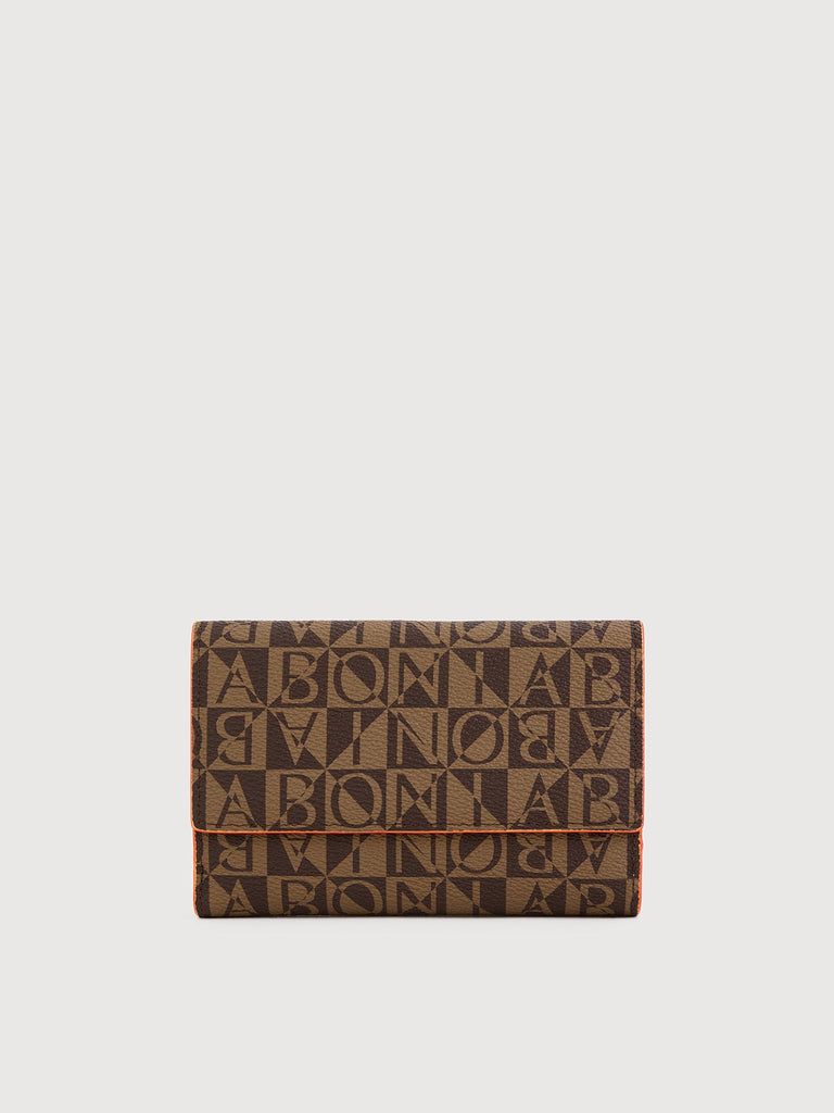 Monogram Bifold Short Wallet - BONIA