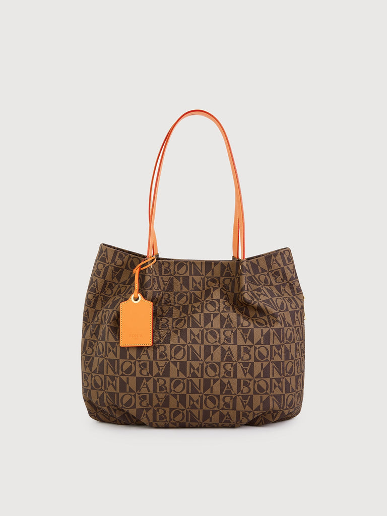 Monogram Satchel Bag - BONIA