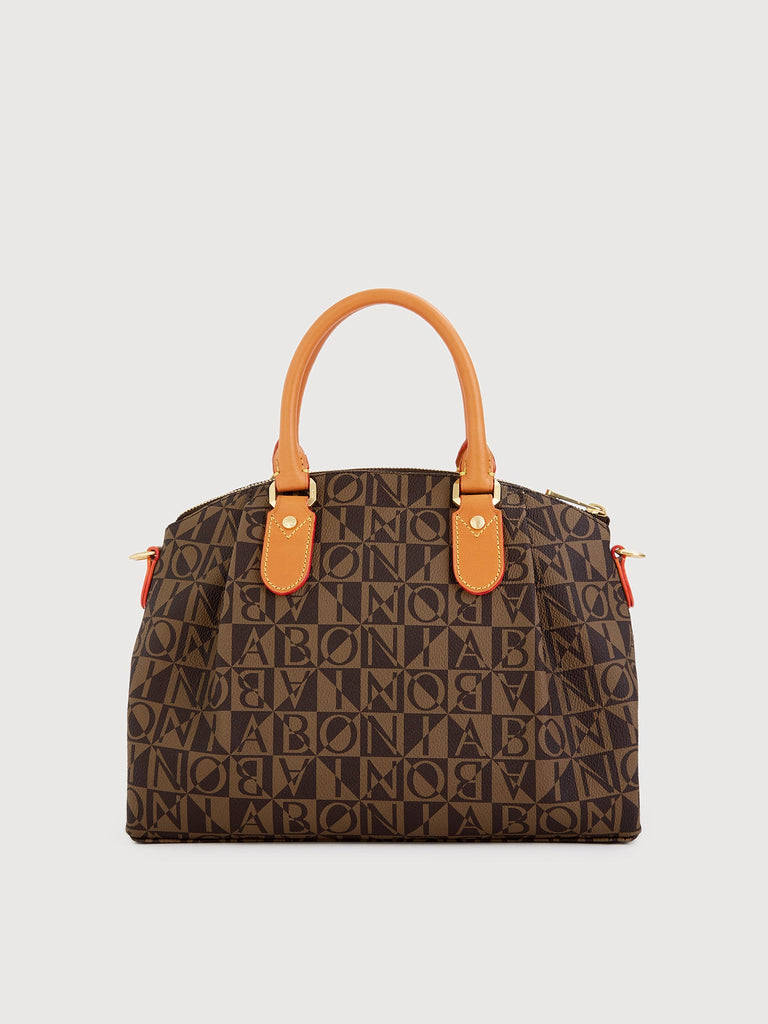 Monogram Satchel Bag - BONIA