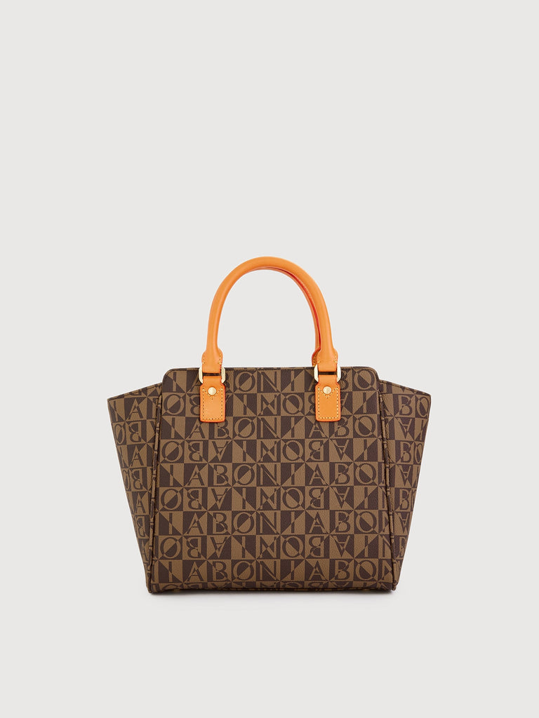 Monogram Satchel Bag - BONIA