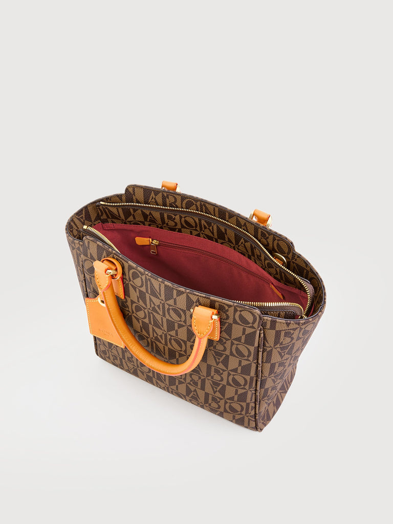 Monogram Satchel Bag - BONIA