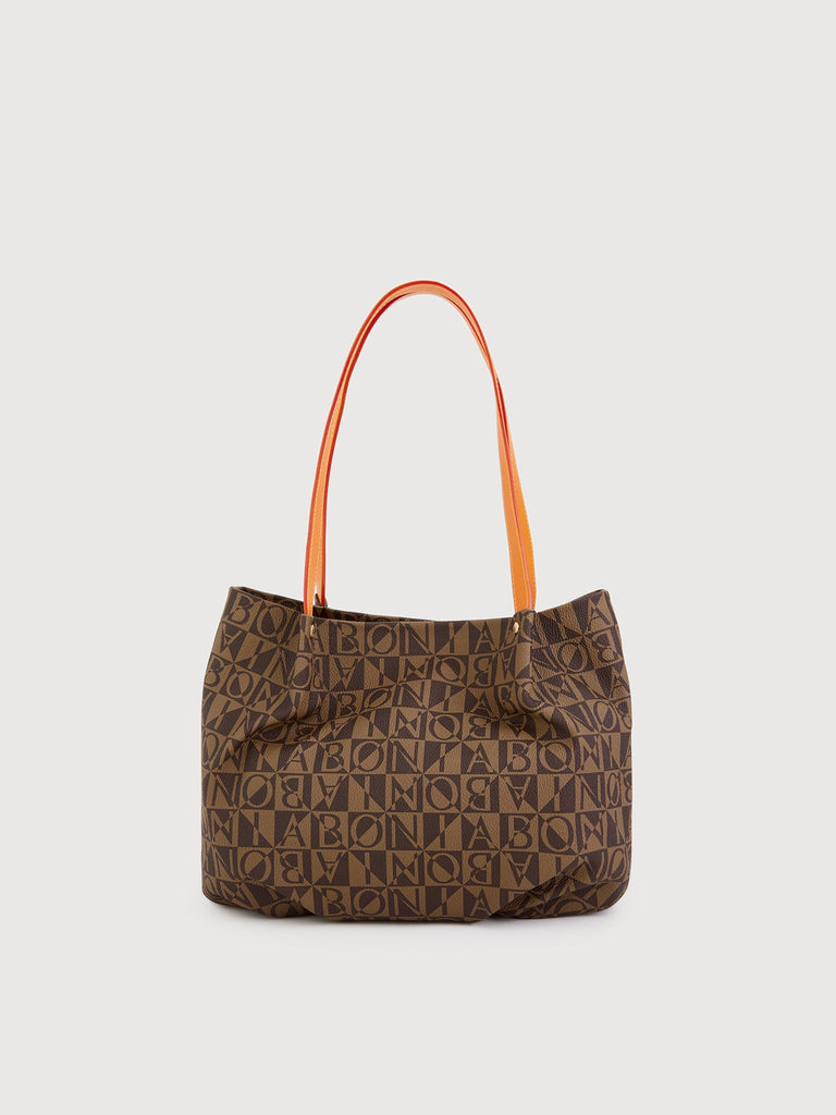 Monogram Small Satchel Bag - BONIA