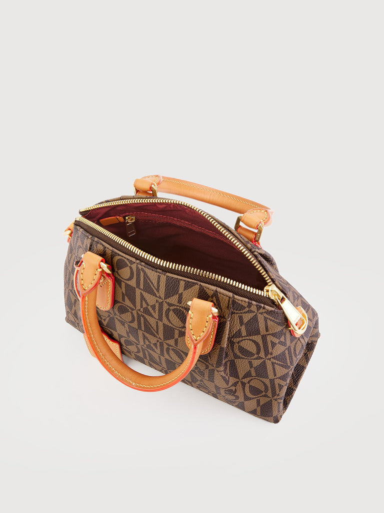 Monogram Small Satchel Bag - BONIA