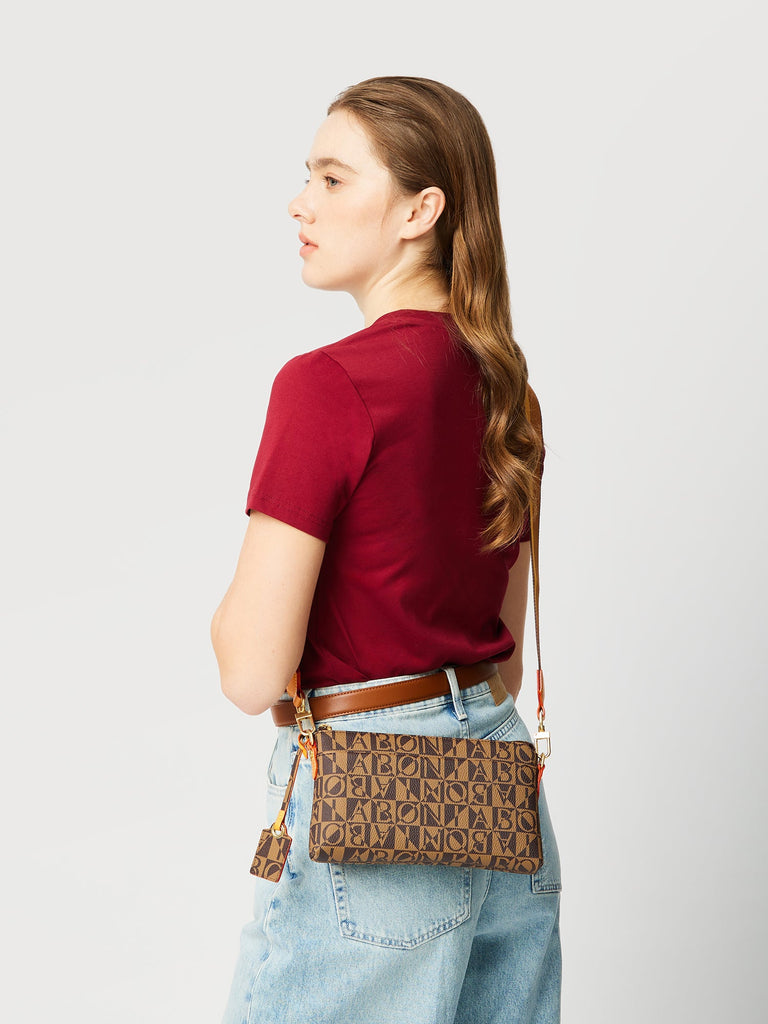 Monogram Small Sling Bag - BONIA