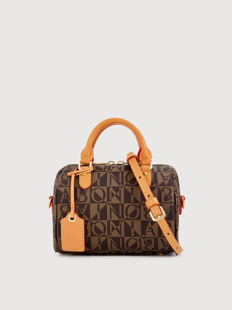 Monogram Travel Satchel Bag - BONIA