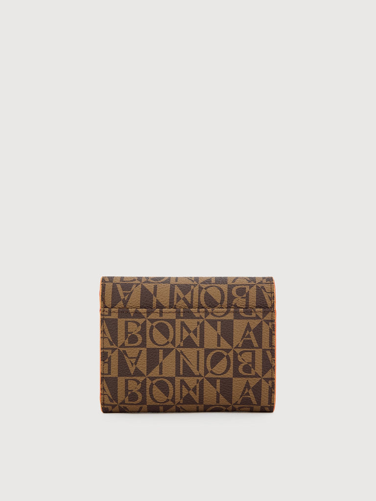 Monogram Trifold Short Wallet - BONIA