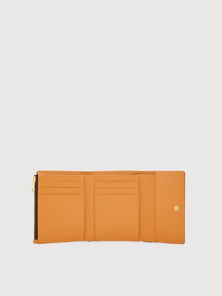 Monogram Trifold Short Wallet - BONIA