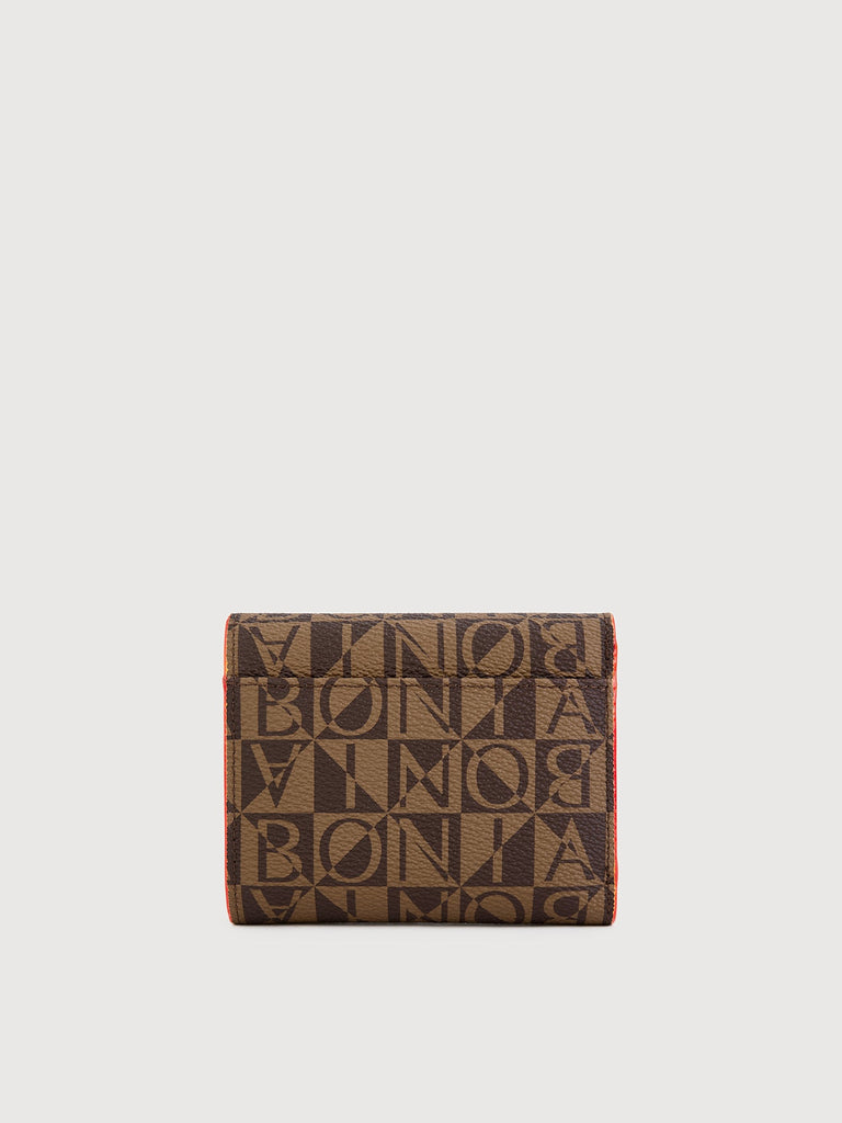 Monogram Trifold Short Wallet - BONIA