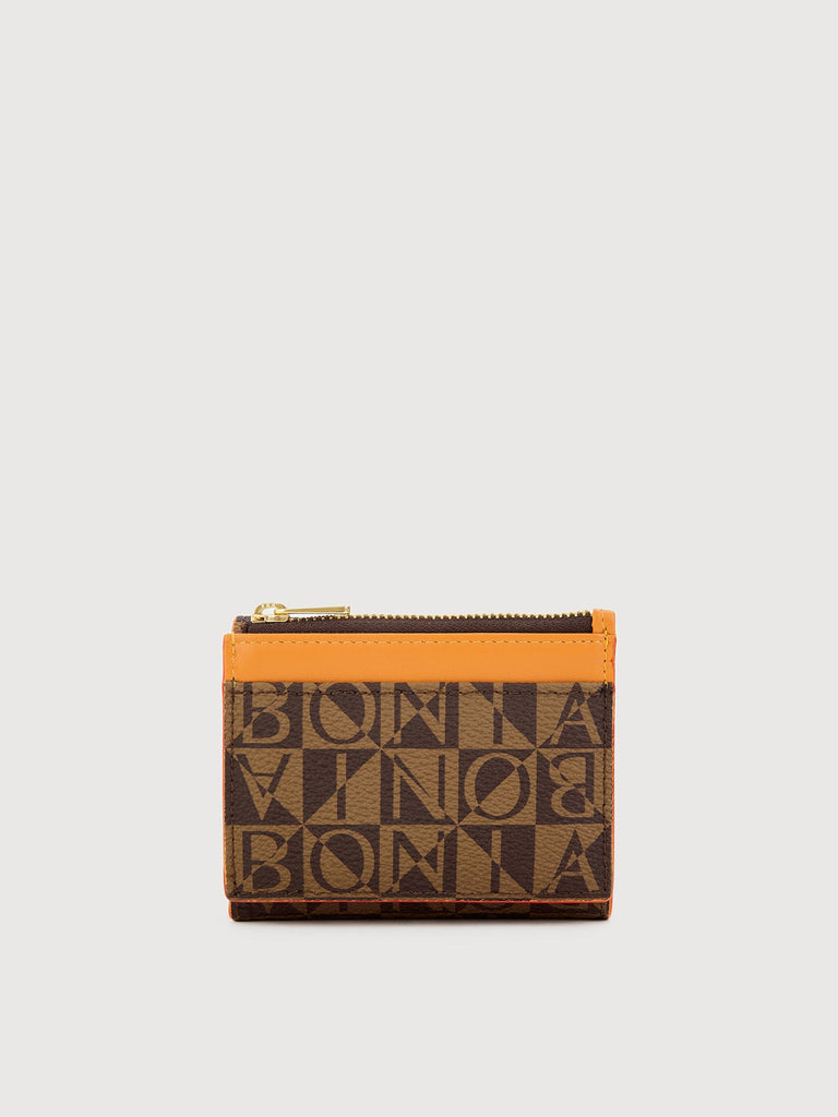 Monogram Trifold Short Wallet - BONIA