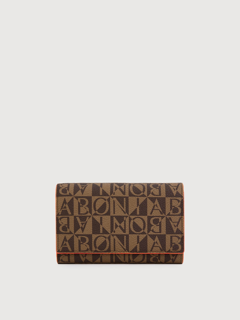 Monogram Women's Trifold Short Wallet - BONIA