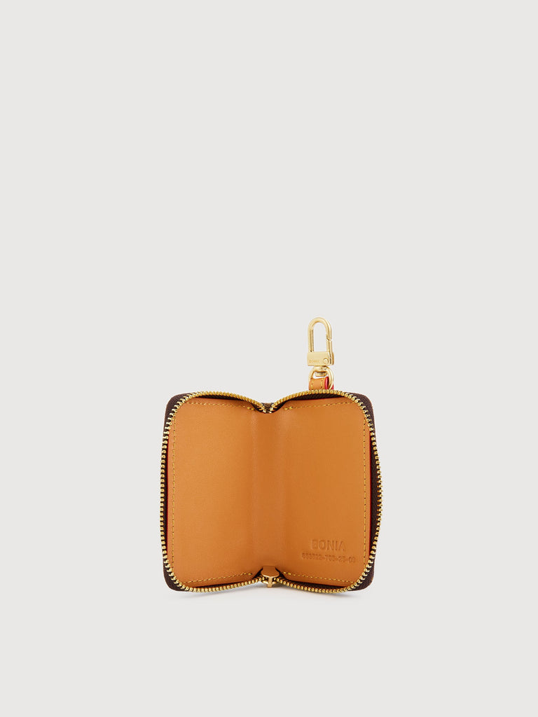 Monogram Zipped Key Pouch - BONIA