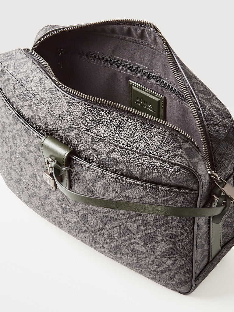 Sandrino Monogram Messenger Bag - BONIA