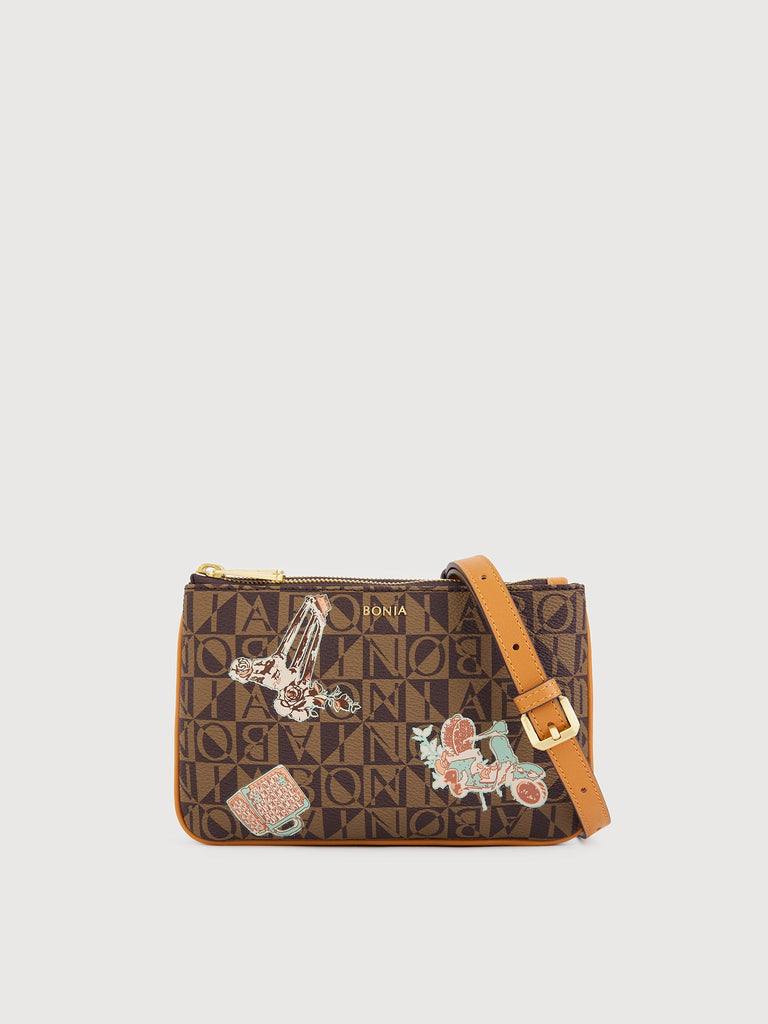 Wanderer Monogram Sling Bag - BONIA