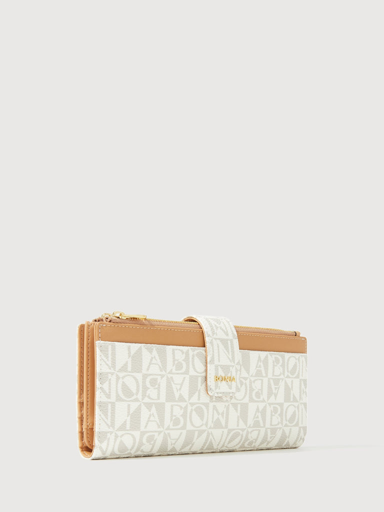 Claire Marrone Long Wallet - BONIA