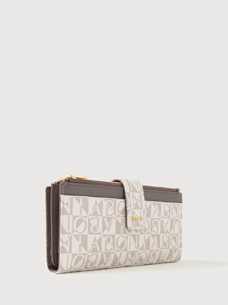 Claire Marrone Long Wallet - BONIA