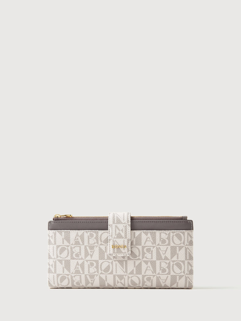 Claire Marrone Long Wallet - BONIA