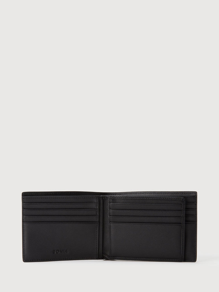 Dario Monogram Centre Flap Cards Wallet - BONIA