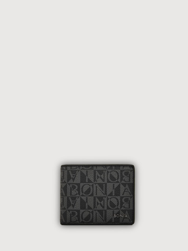 Dario Monogram Flap Up Wallet - BONIA