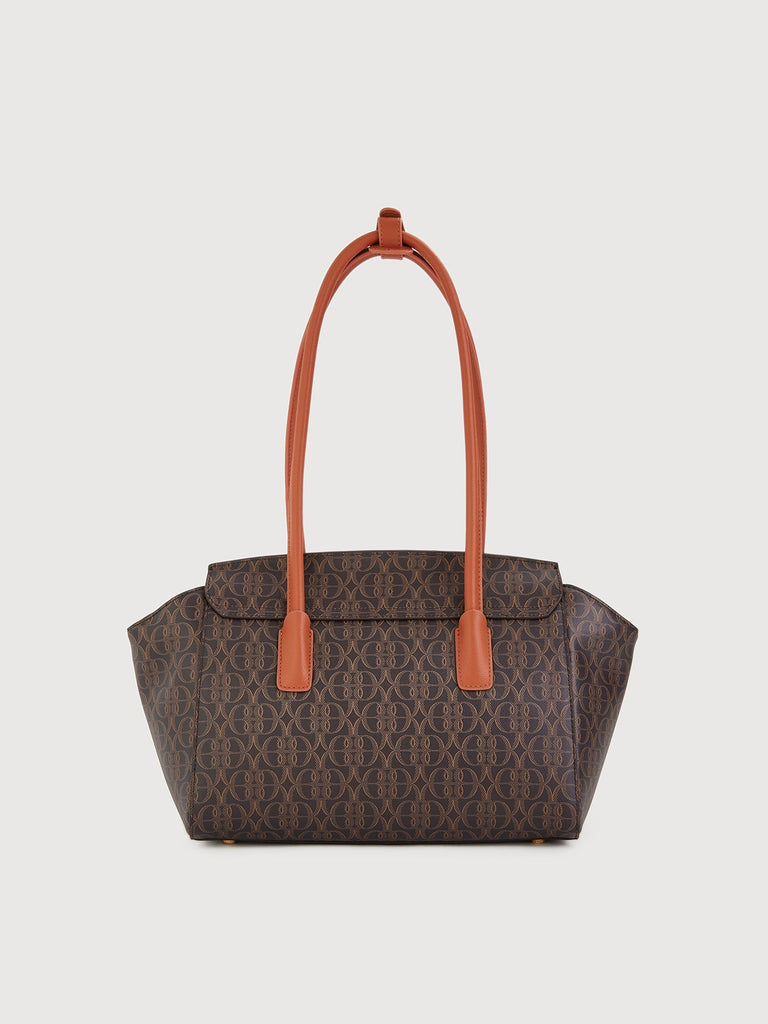 La Luna Monogram Large Handle Bag - BONIA