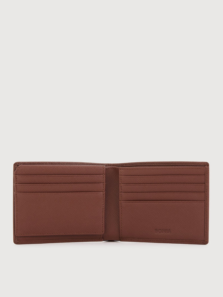 Matteo 2 Fold Flap-Up Short Wallet - BONIA