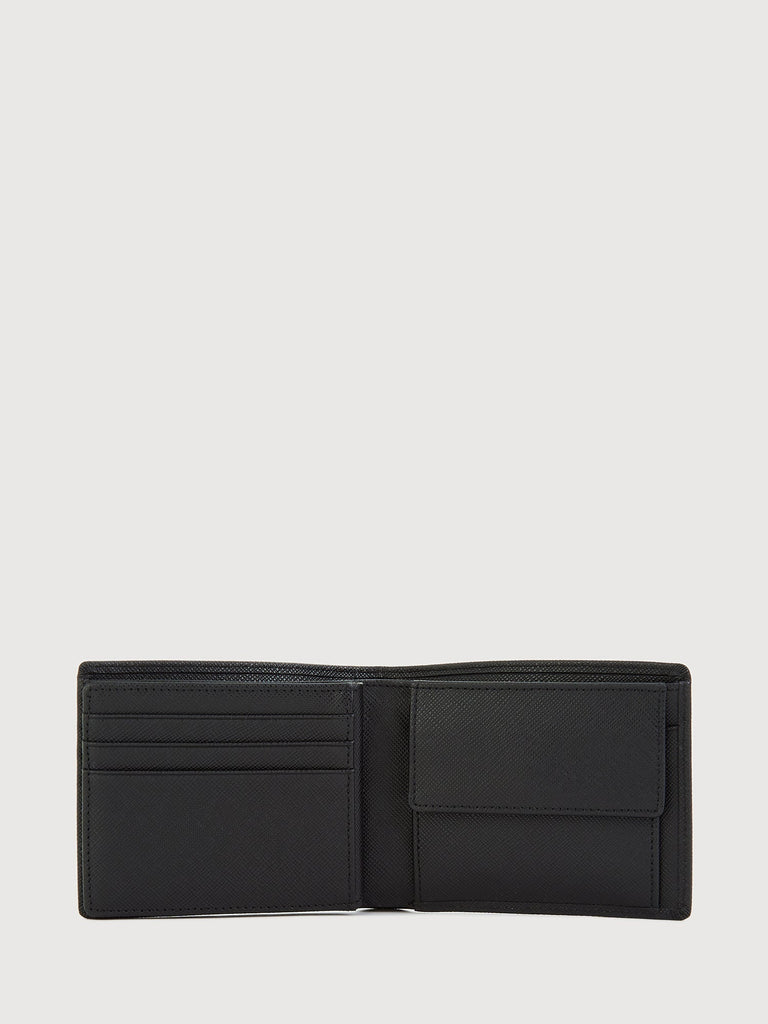 Matteo 2 Fold Short Wallet with Coin Compartment - BONIA