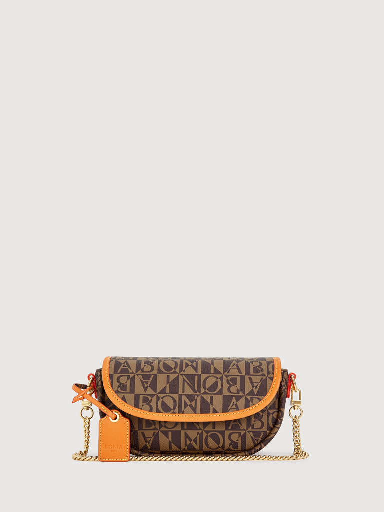 Monogram Small Shoulder Bag - BONIA
