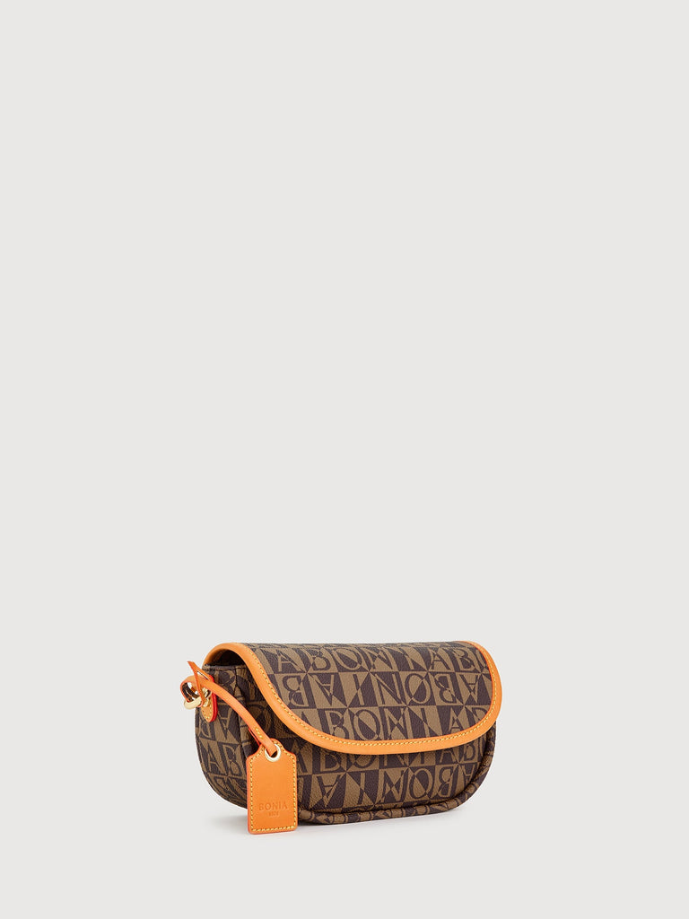 Monogram Small Shoulder Bag - BONIA