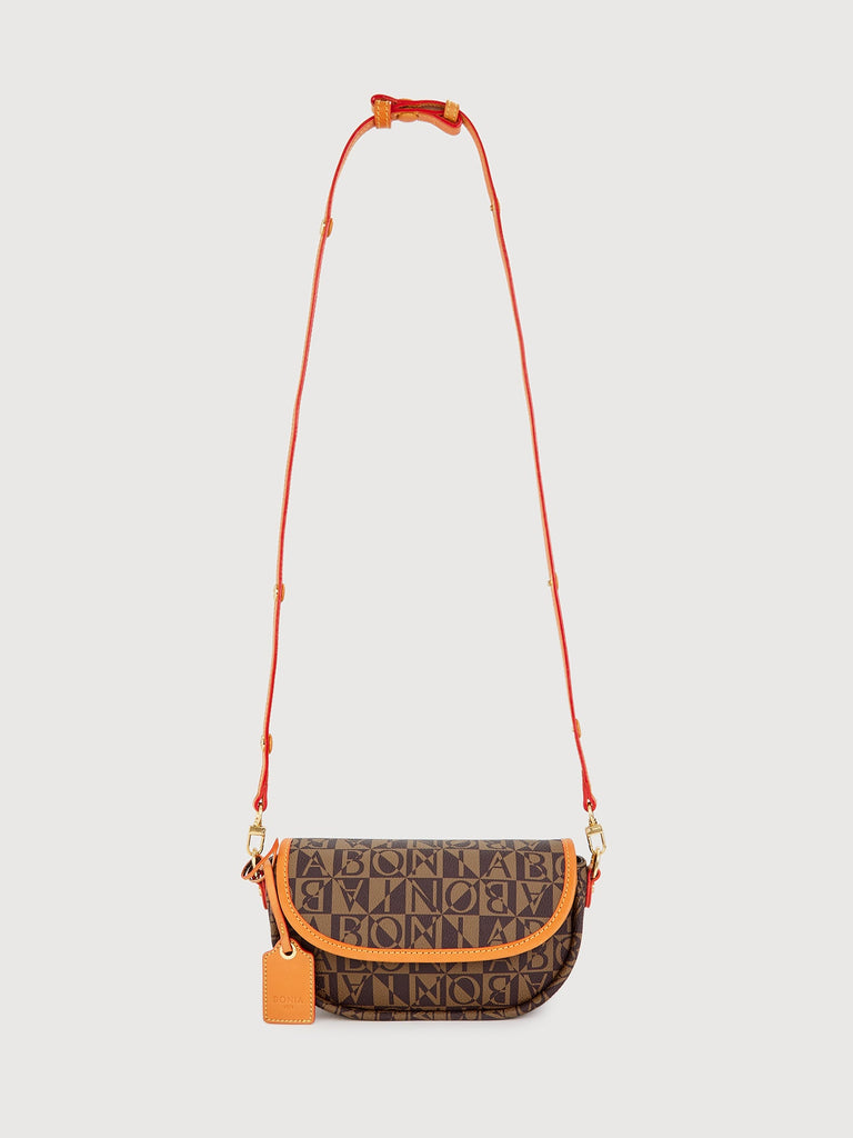Monogram Small Shoulder Bag - BONIA