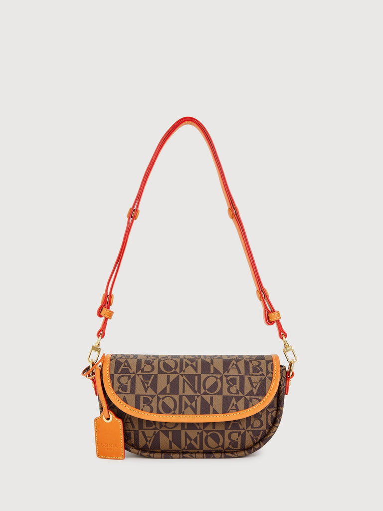 Monogram Small Shoulder Bag - BONIA