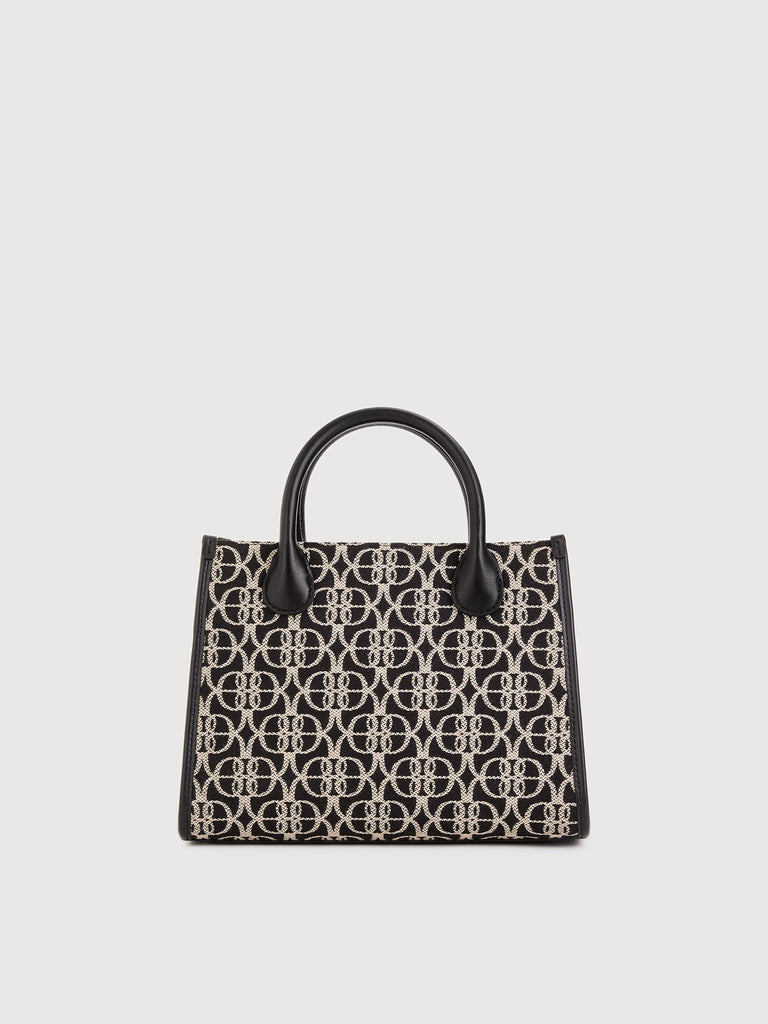 Nadia Small Monogram Tote Bag - BONIA