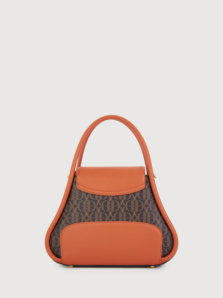 Rhea Monogram La Luna Satchel Bag - BONIA