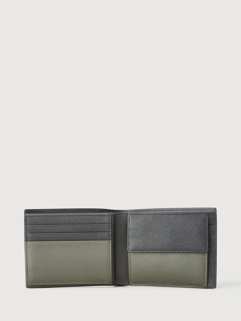 Terasso Centre Flap Cards Wallet with Coin Compartment - BONIA